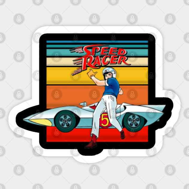 Mach Go Speed Racer Go Speed Racer Sticker Teepublic